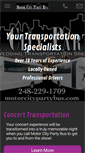 Mobile Screenshot of motorcitypartybus.com